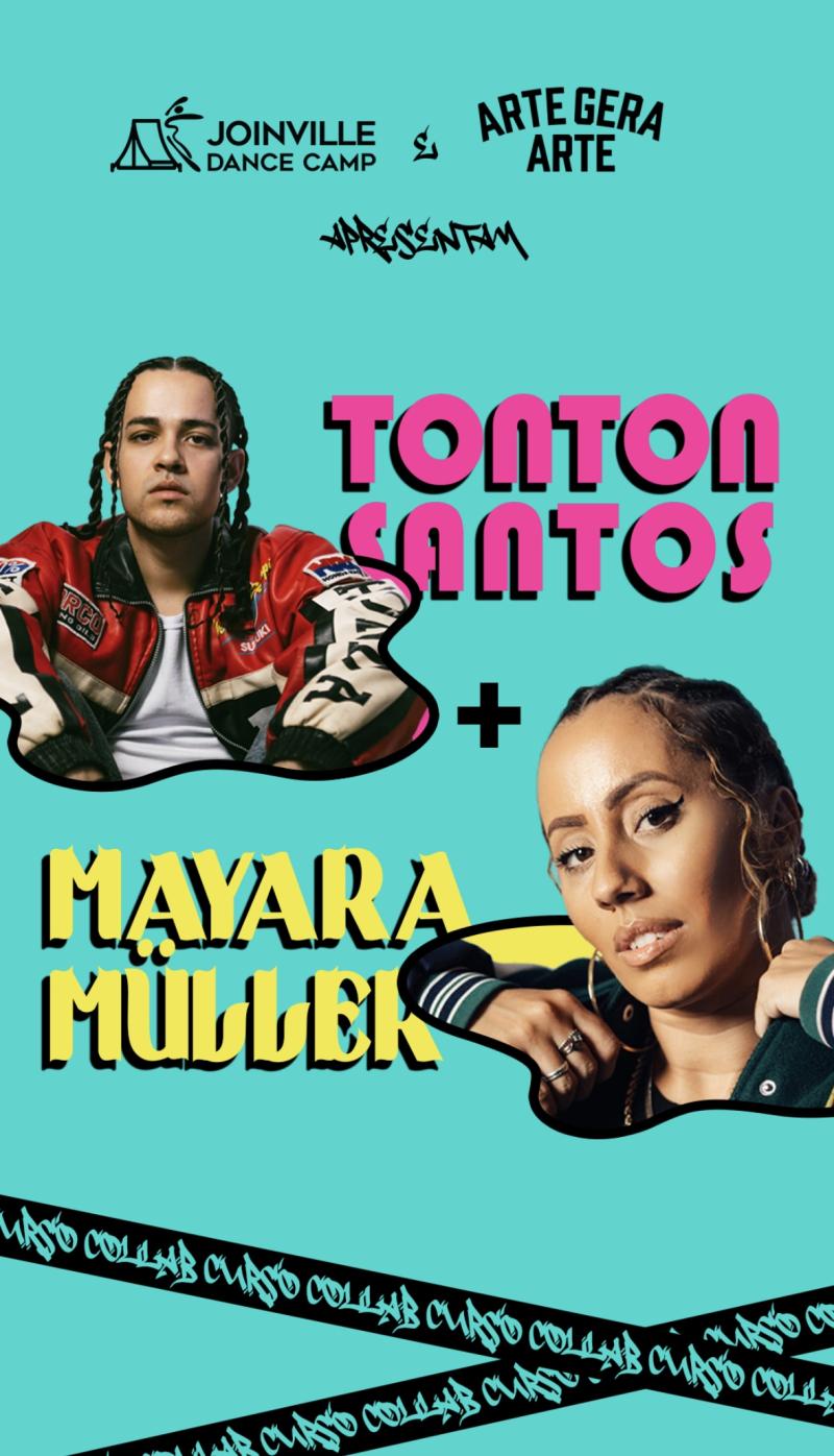 DANÇAS URBANAS COLLAB COM TON TON SANTOS E MAYARA MULLER